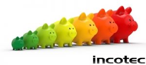 Piggy bank energy concept 3d render